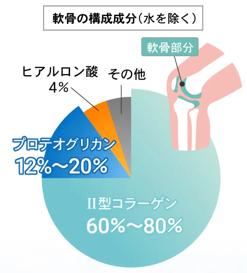 鮭の鼻軟骨から採取できる希少な成分