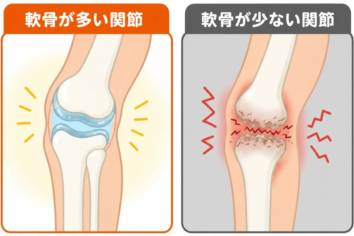 膝軟骨の図解