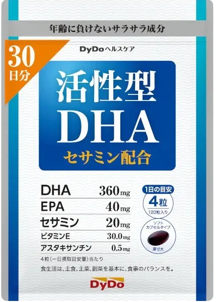 ダイドードリンコ 活性型DHAセサミン配合