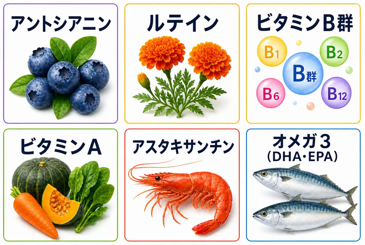 目のサプリ徹底比較